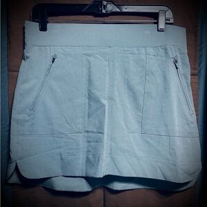 Stylish Blue/Gray SKORT with Pockets